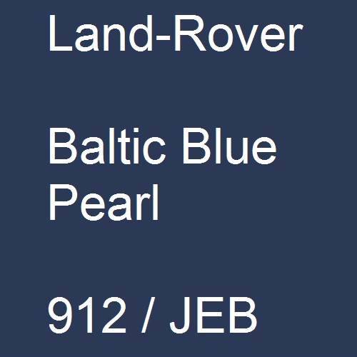 Land-Rover, Baltic Blue Pearl, 912 / JEB.